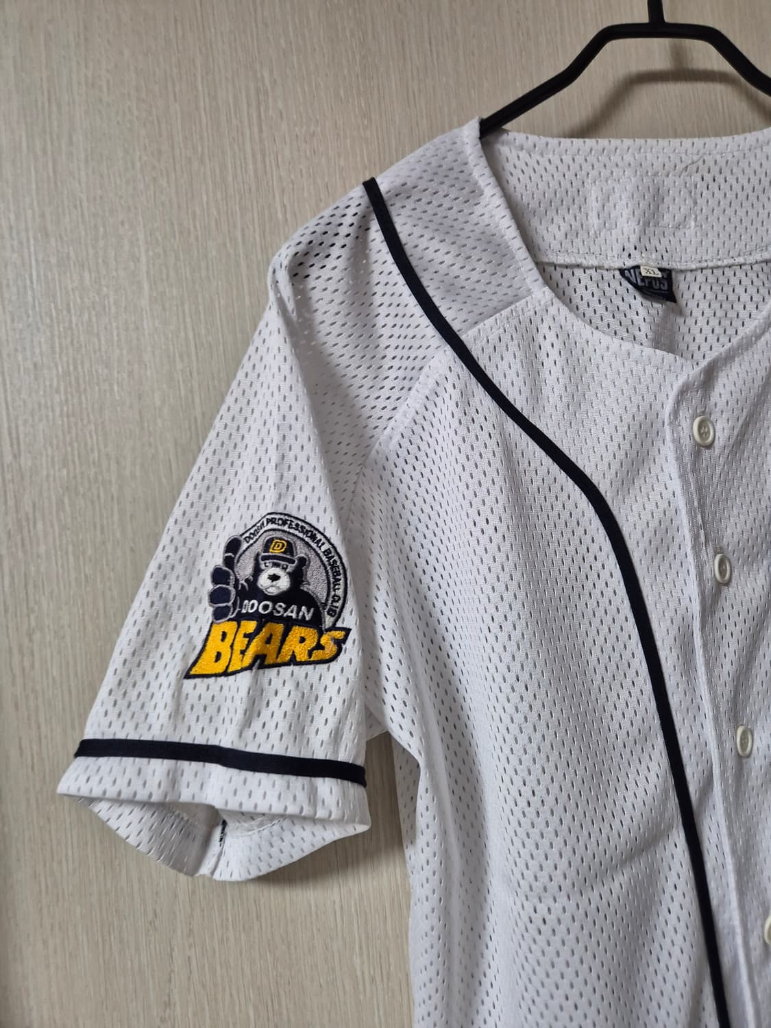 두산베어스 네포스 노마킹 올드 반달 유니폼 XL 상품이미지3
