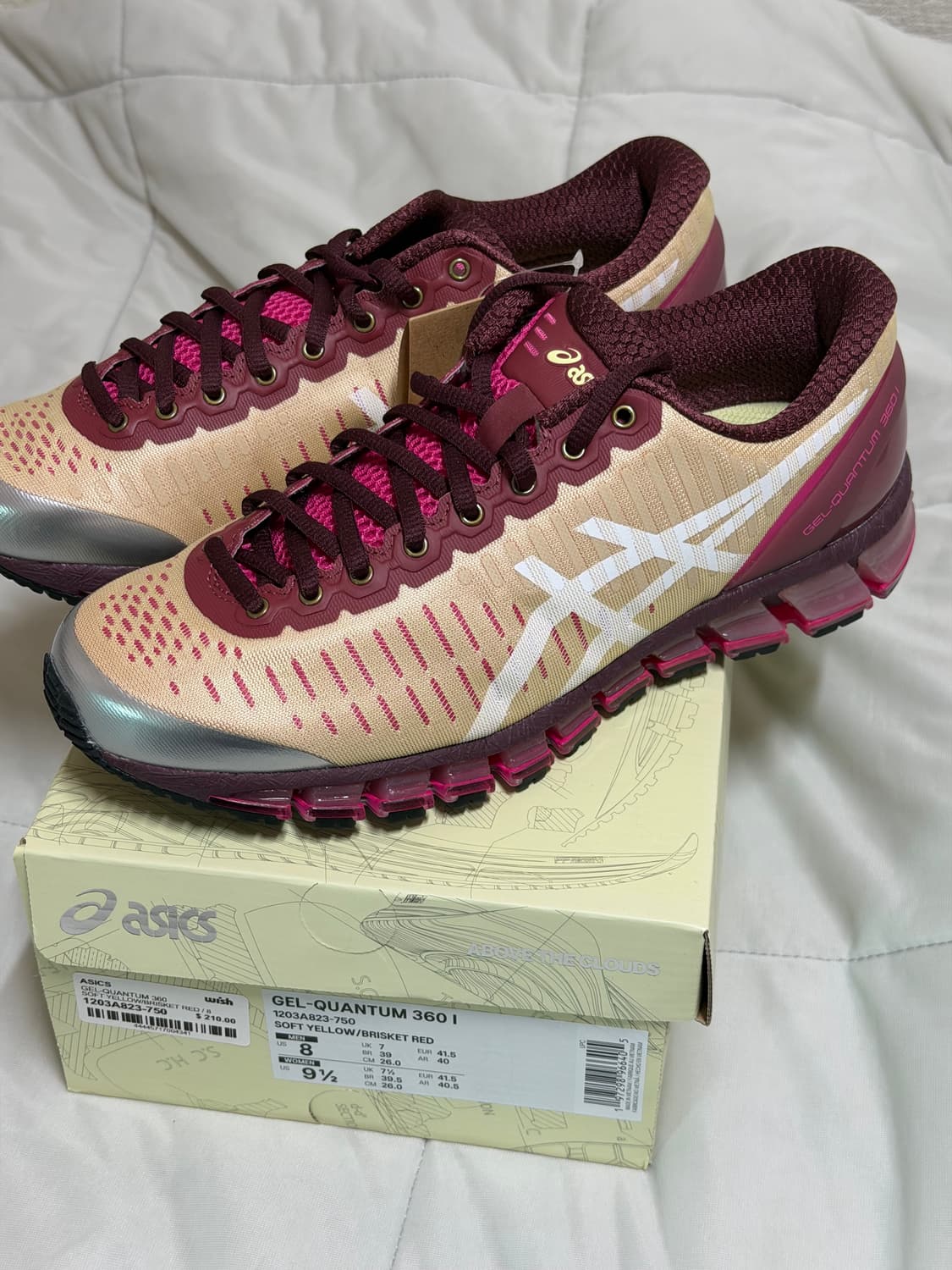 260] 아식스 x 어보브 더 클라우즈 젤 퀀텀 360 레드 상품이미지6