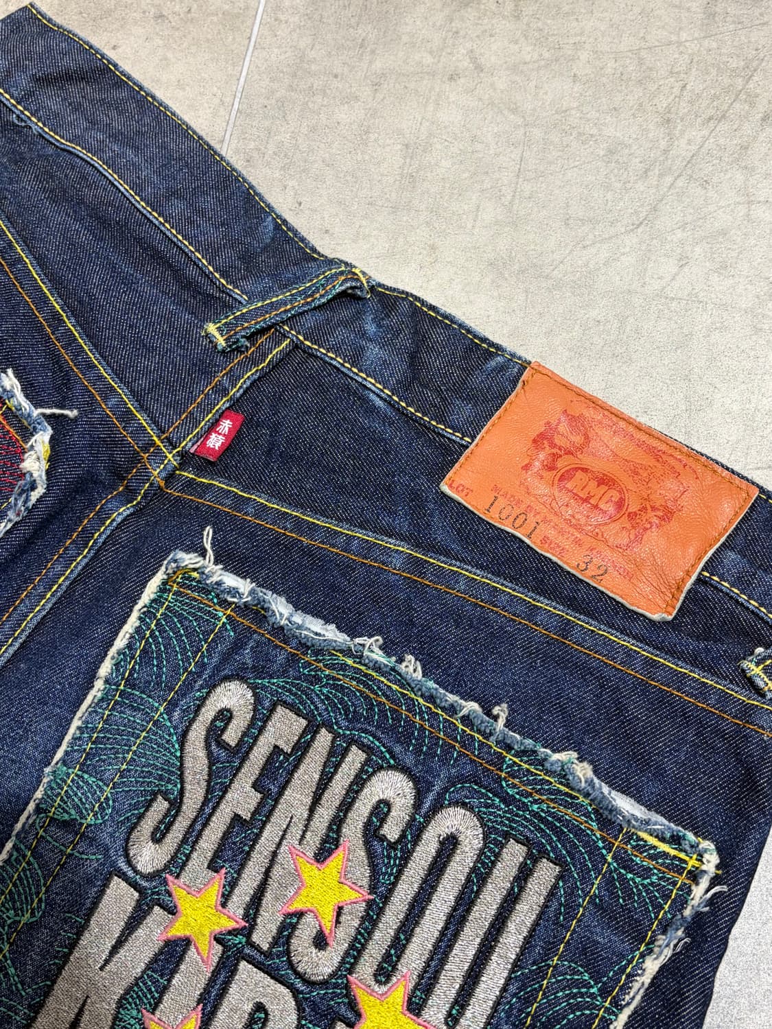 RMC 레드 몽키 컴퍼니 자수 데님팬츠 상품이미지4