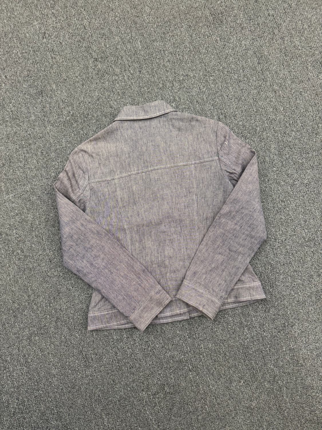 OS)Japanese vintage ASCOT 여성 셔츠 자켓 상품이미지4