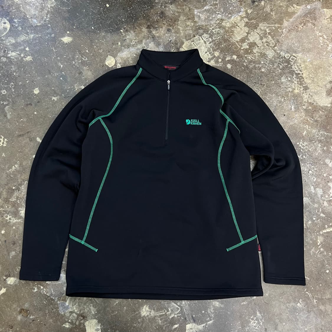 100) 피엘라벤 기모 하프집업 티셔츠 상품이미지1