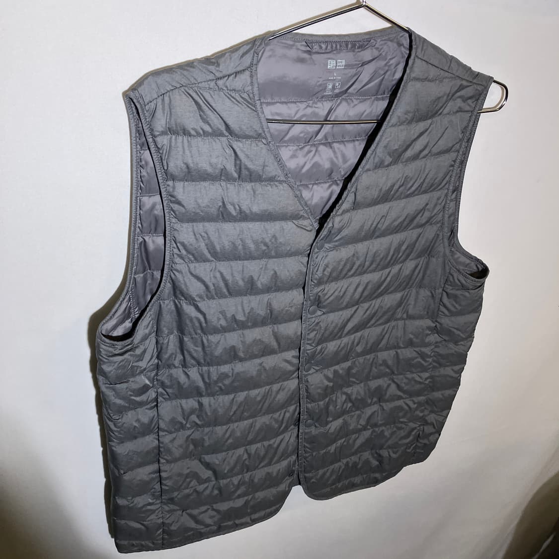 L)유니클로 울트라라이트다운 경량패딩 조끼 상품이미지1