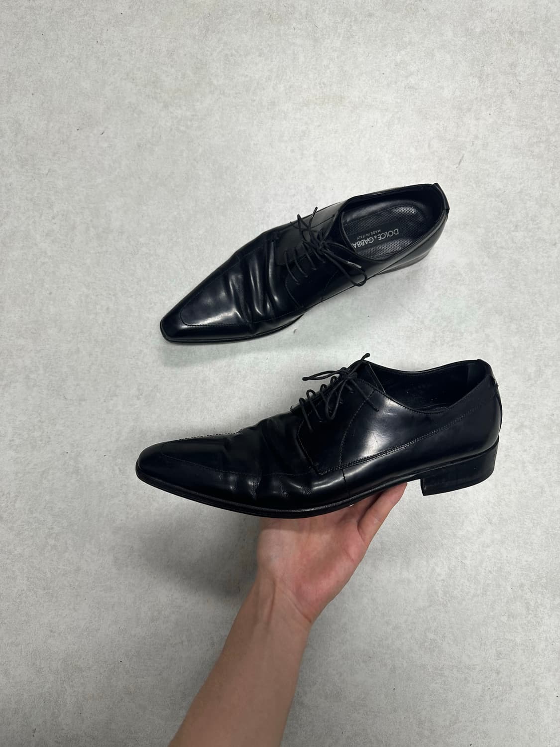 돌체앤가바나 포인티드 토 더비 상품이미지1