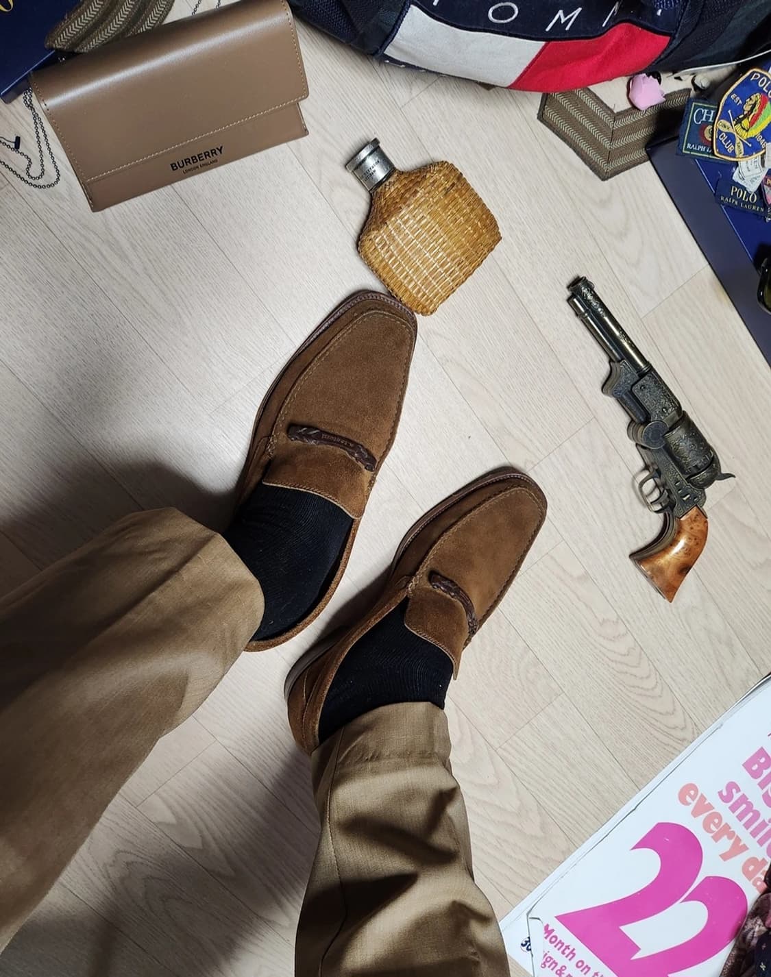 (ITALY)a.testoni 세미 스퀘어 토 라스트 스웨이드 테스토니  상품이미지7