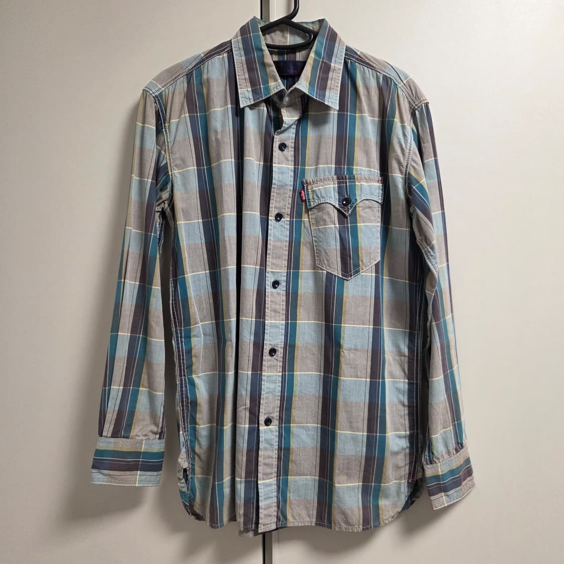Levi's 리바이스 웨스턴 체크 셔츠 L(100) 상품이미지1