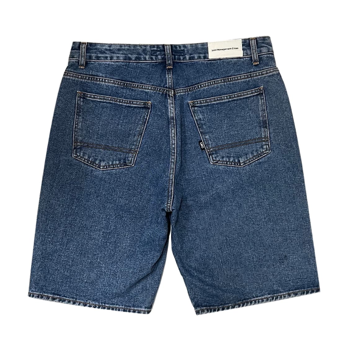 LMC 엘엠씨 자수 로고 데님 쇼츠 팬츠 반바지 L 상품이미지3