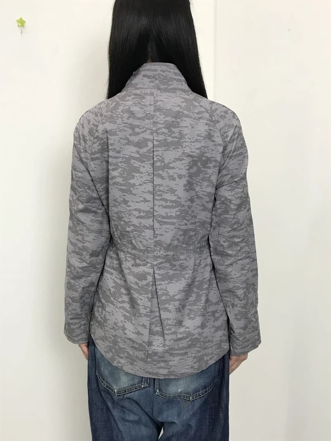 Eddie Bauer Grey Pattern Shirt Jacket 상품이미지4