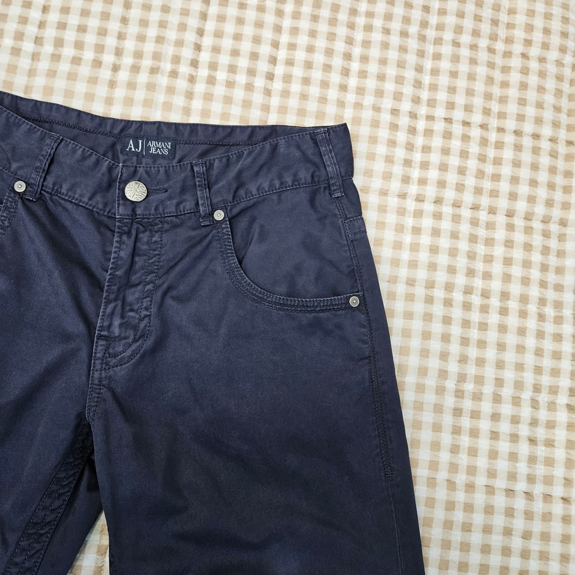 아르마니진스 면 바지 남자32 상품이미지3