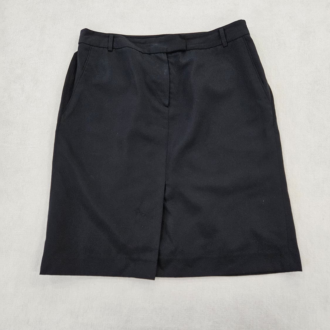 [실측확인] KOHO 구호 여성 블랙 H라인 스커트 치마 0115YH2 상품이미지2