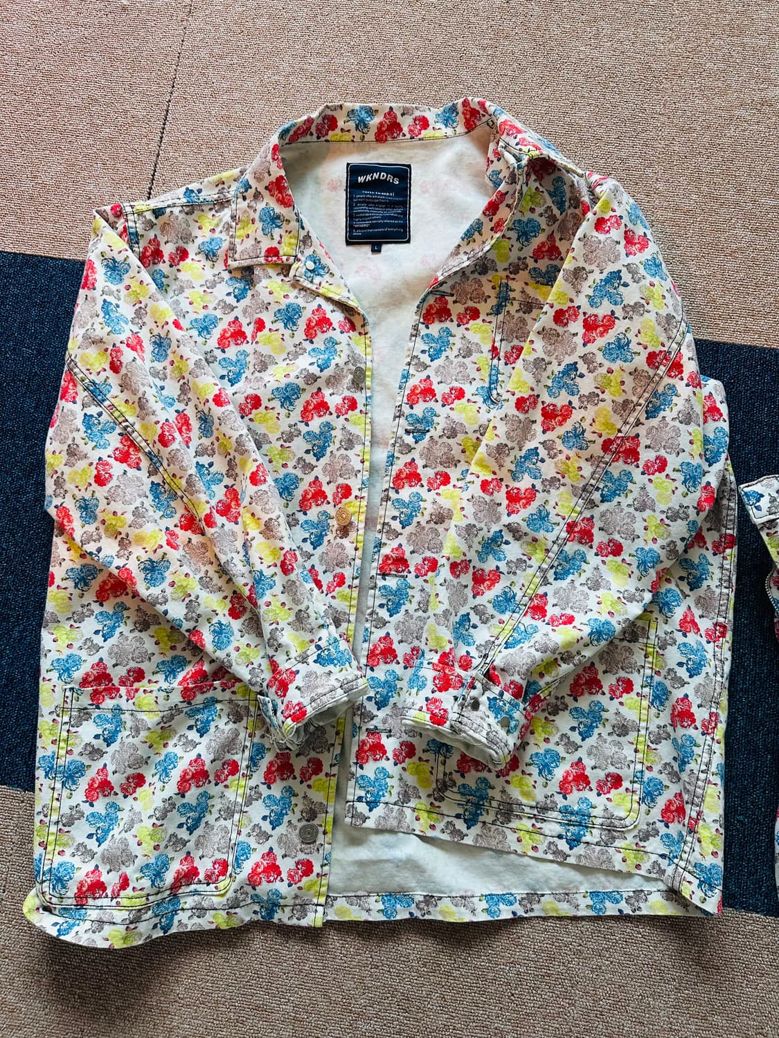 위캔더스 플로럴 셋업 ( 자켓 + 바지 ) 상품이미지2