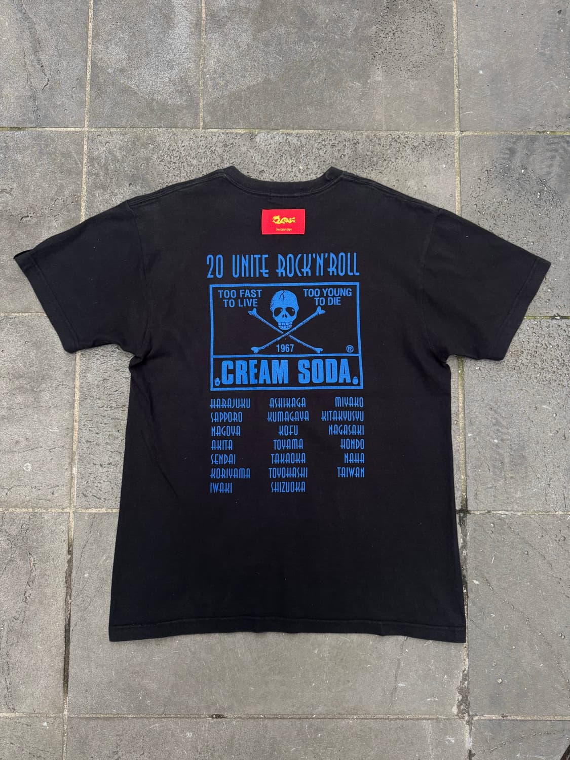 CREAM SODA – Black T-Shirt 상품이미지6