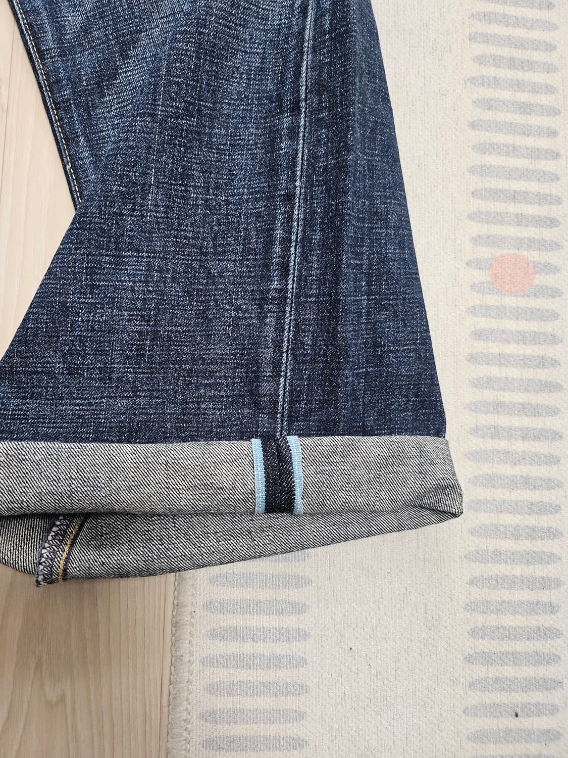 리바이스 707 셀비지 플레어 데님팬츠 상품이미지8