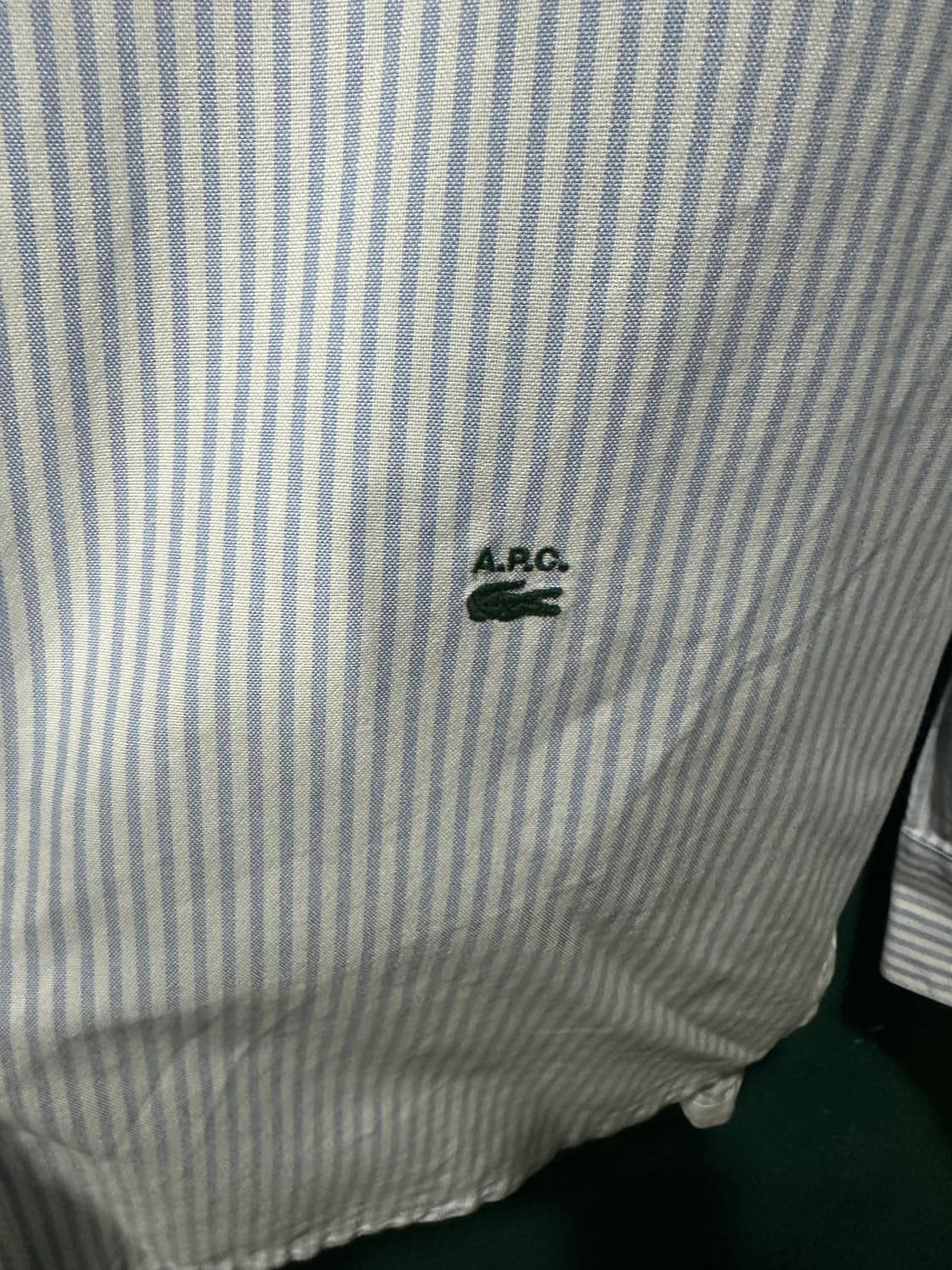 라코스테Xapc 스트라이프셔츠 L 상품이미지5