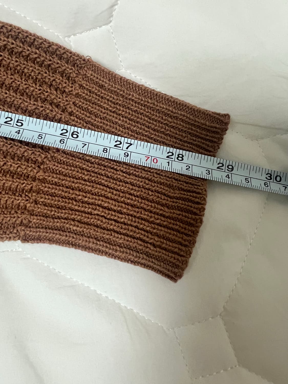 유니클로U/레글런 V넥 가디건 브라운/L 상품이미지8