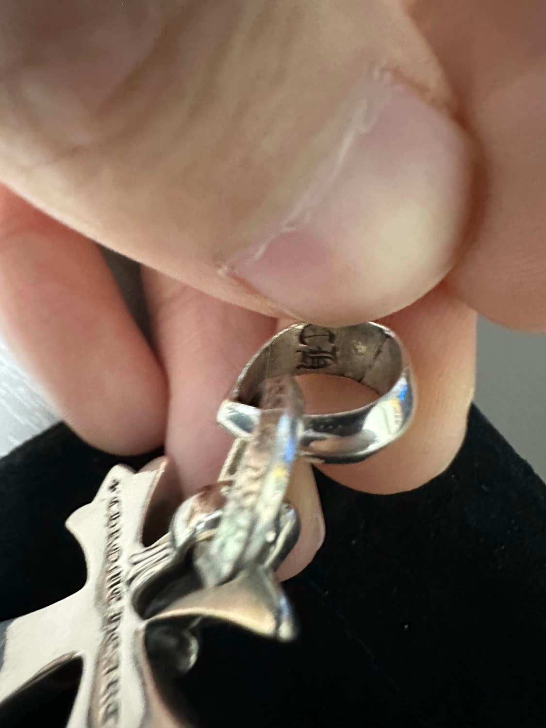 크롬하츠 하트크로스 팬던트 상품이미지7