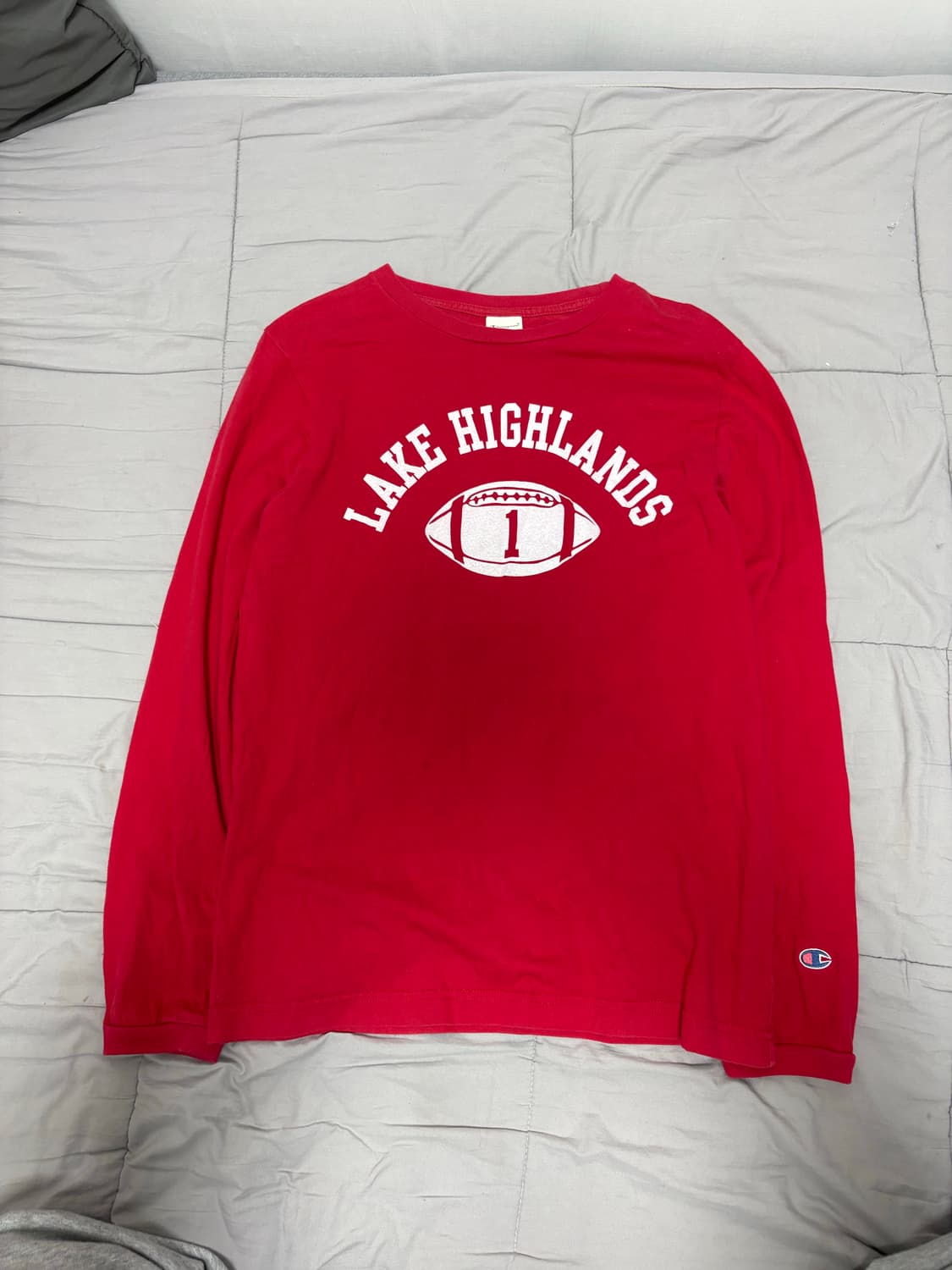 일본 챔피언 긴팔티 m 레드 상품이미지1