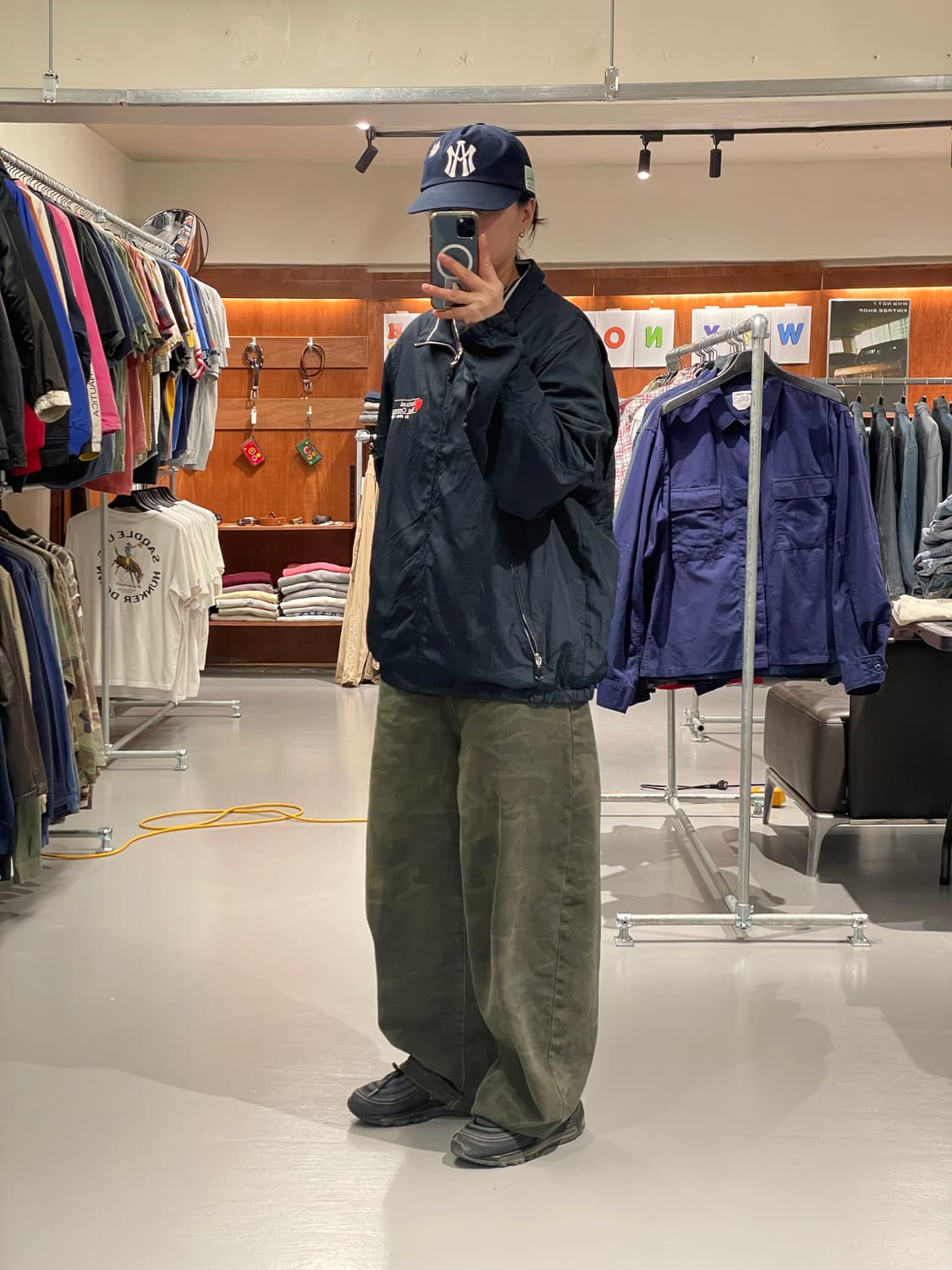 빈티지 바람막이 자켓 상품이미지3