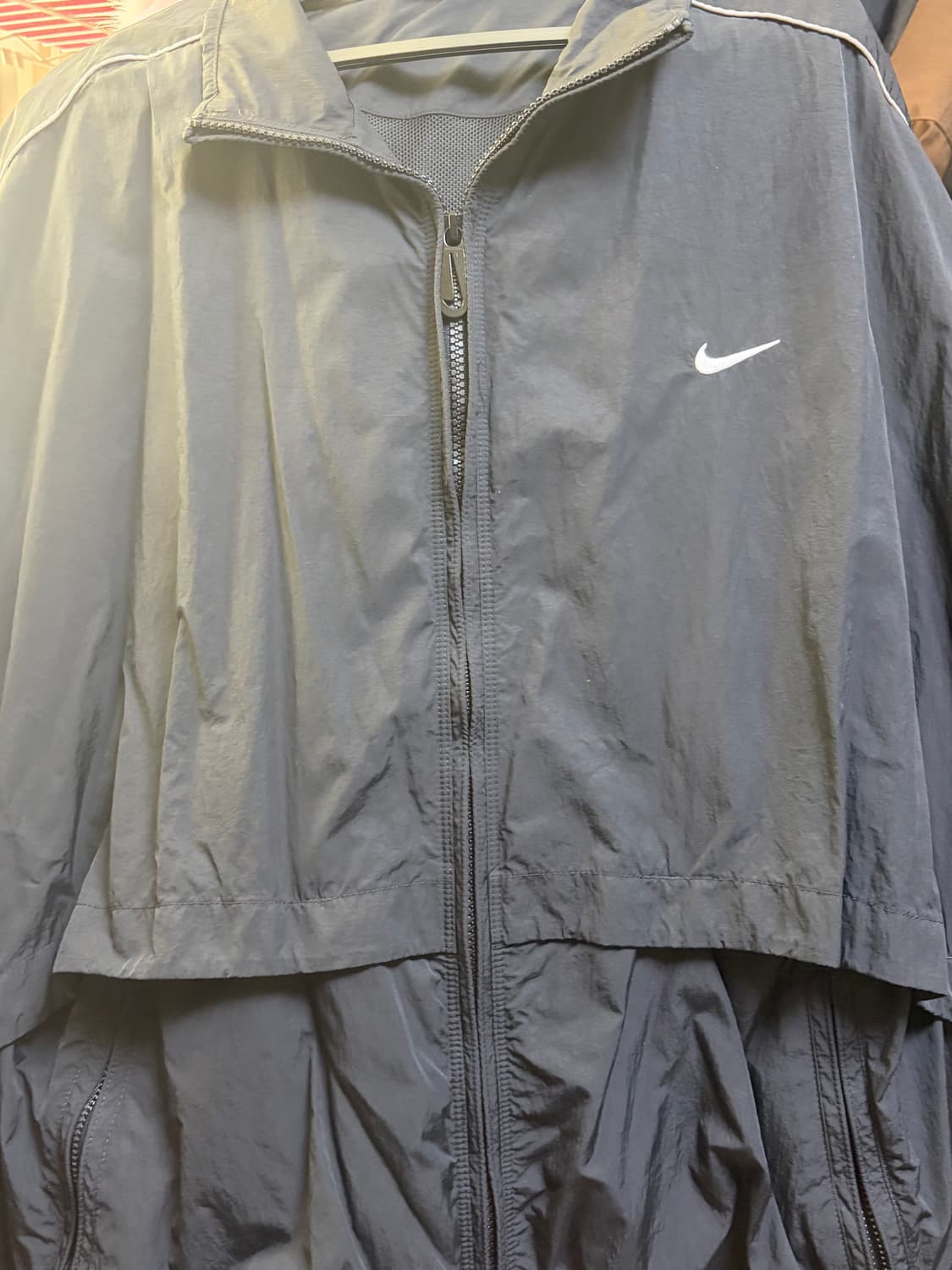 나이키 NSW 스우시 우븐 트랙 자켓 블랙 2xl 상품이미지3