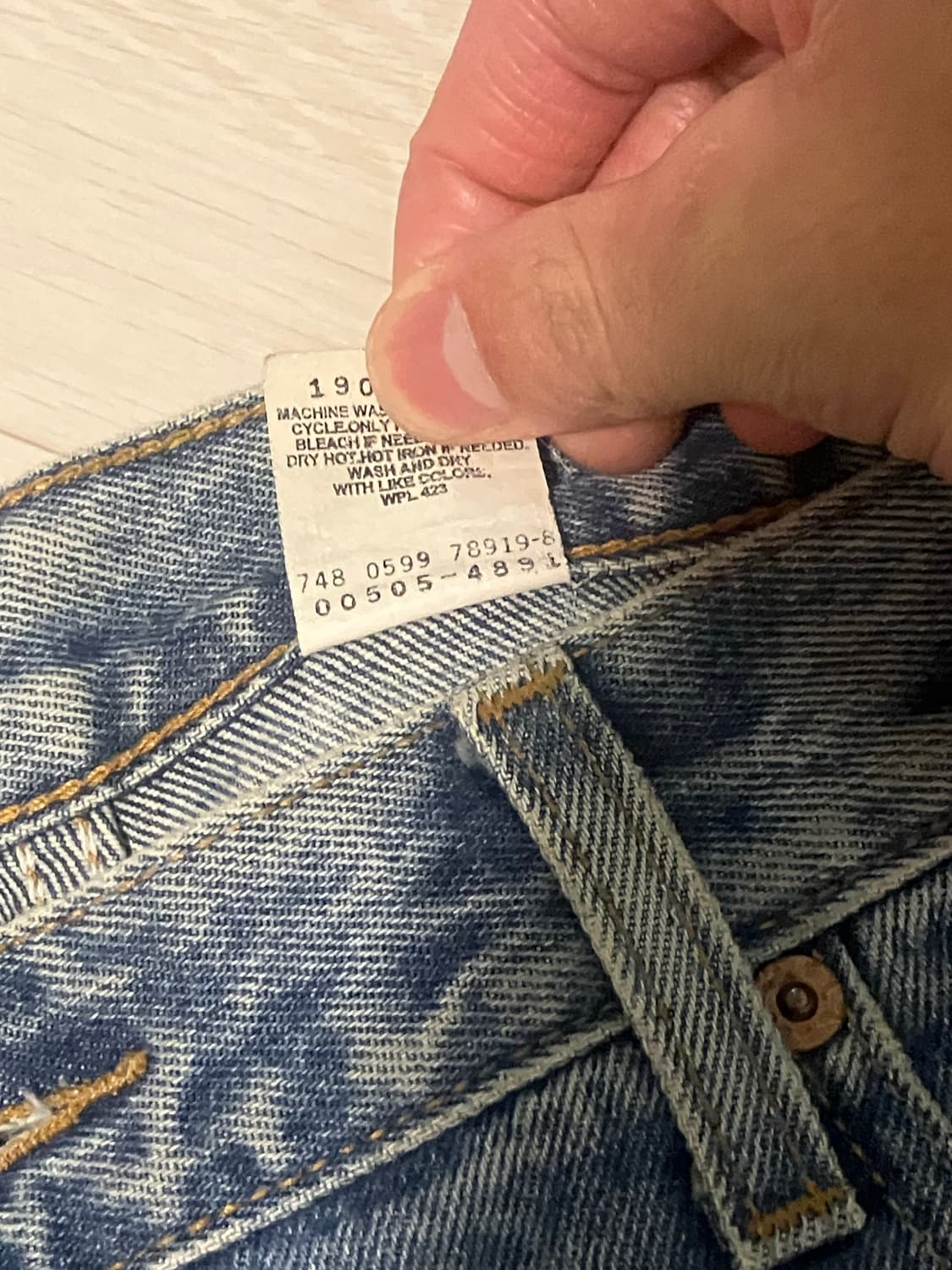 90‘s 리바이스505 상품이미지5