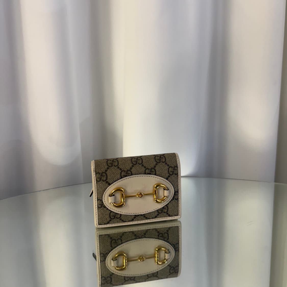 구찌 홀스빗 1955 반지갑 에보니 상품이미지2