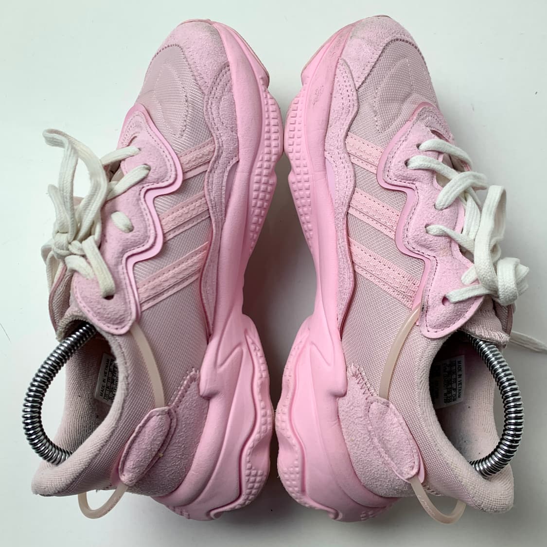[220/정품] 아디다스 오즈위고 핑크 여성 운동화 신발
 상품이미지4