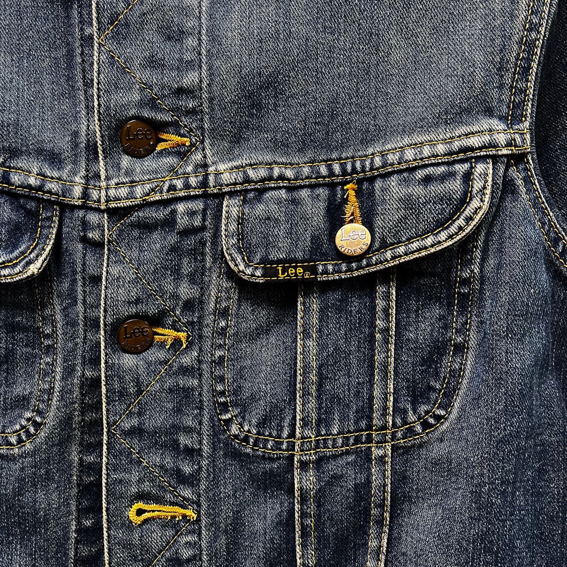 Lee 라이더 빈티지 데님 자켓 상품이미지3