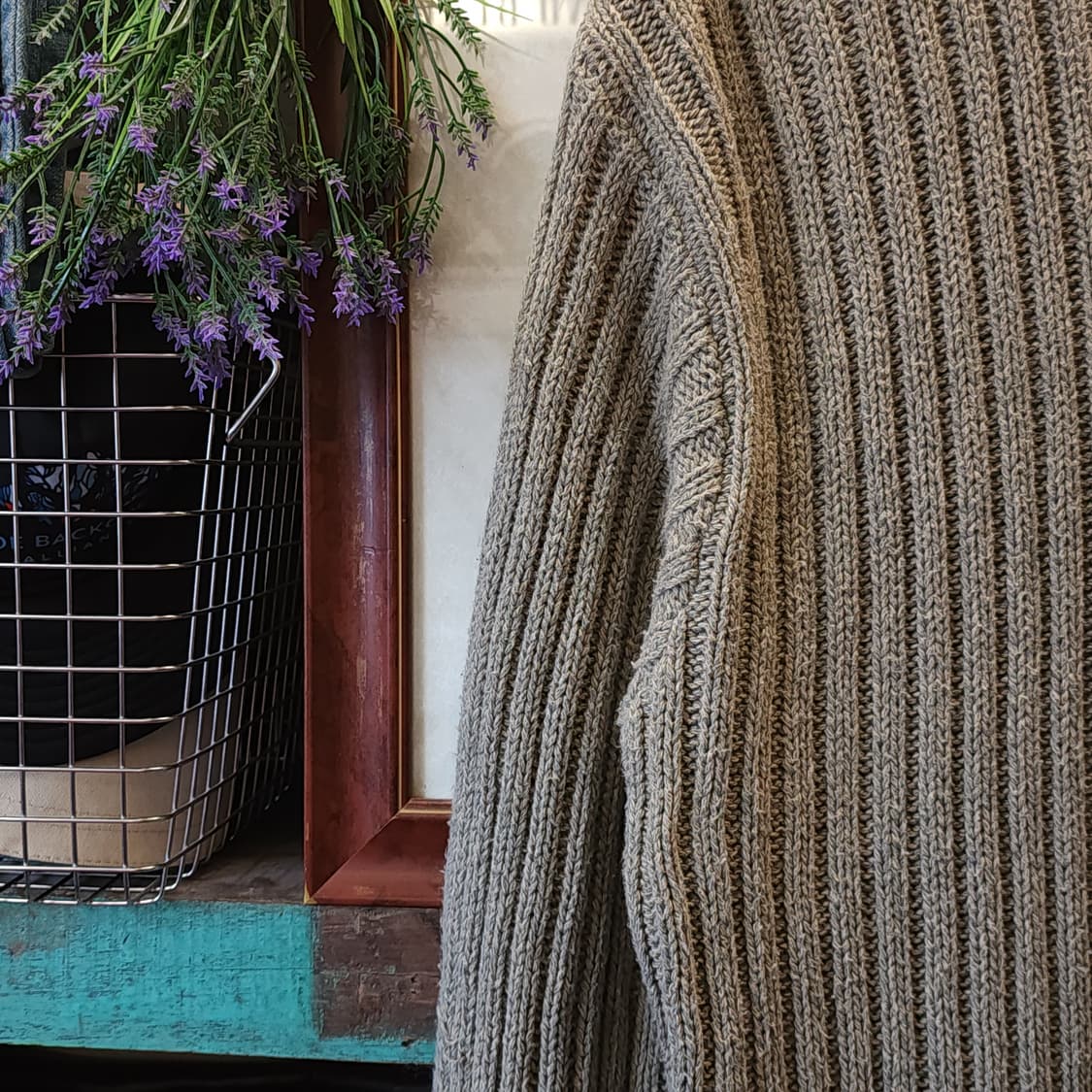 90s 폴로 스포츠 코튼 니트 골지 스웨터 105 빅사이즈 상품이미지5