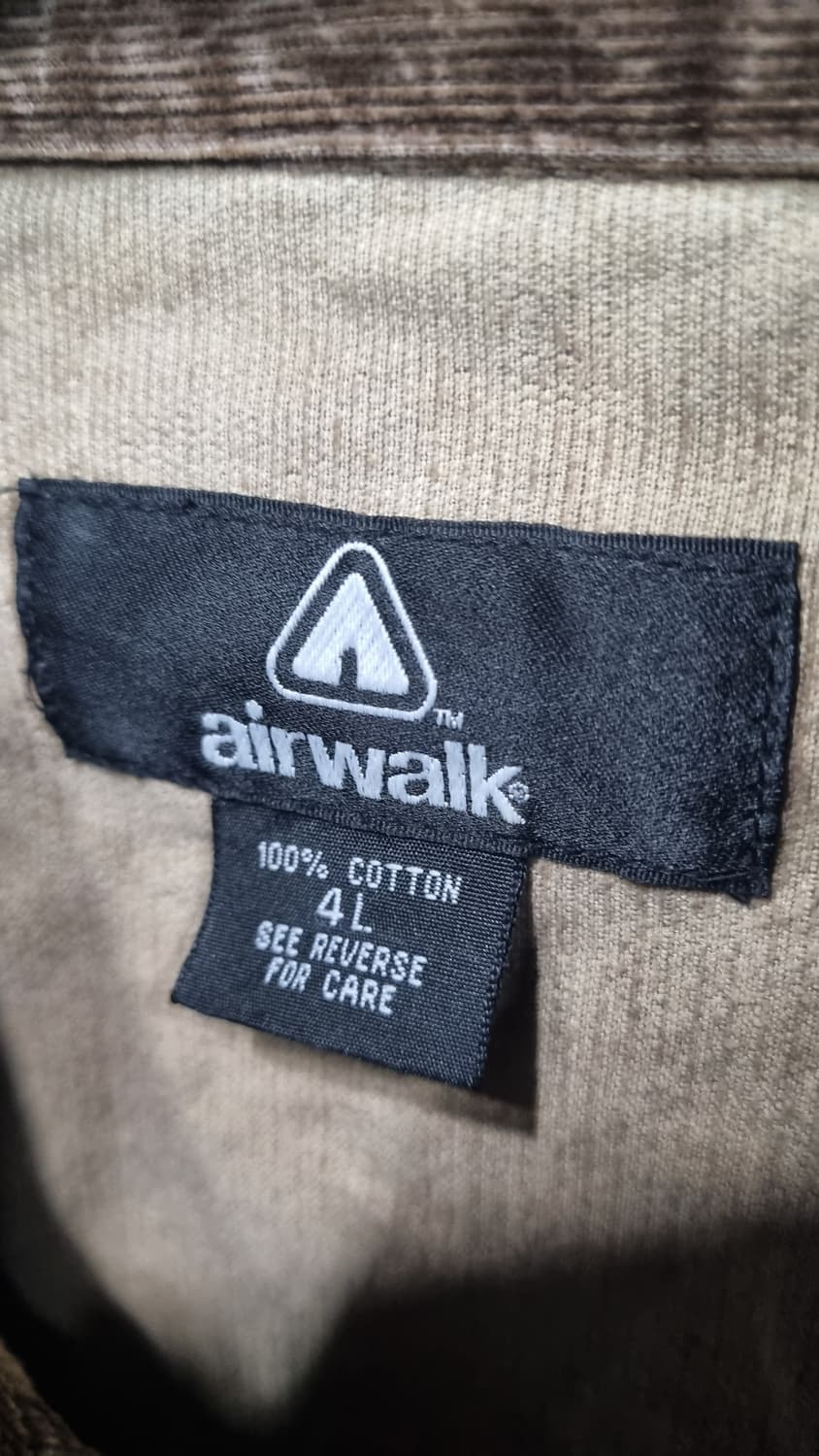 일본판) 에어워크 코듀로이 카고셔츠 110이상(가슴단면71) 상태좋음 상품이미지4
