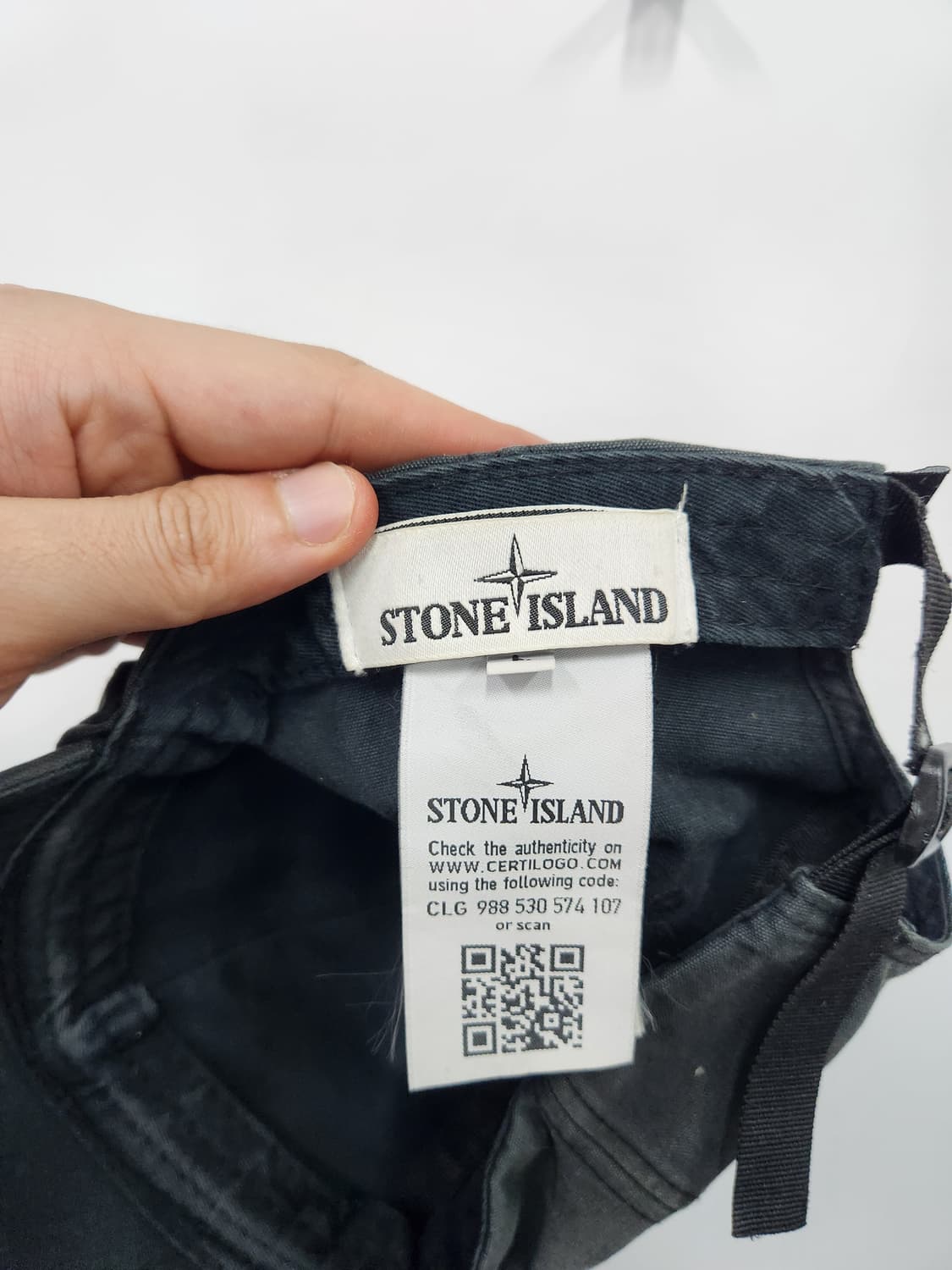 스톤아일랜드 와팬 그래이볼캡 상품이미지3