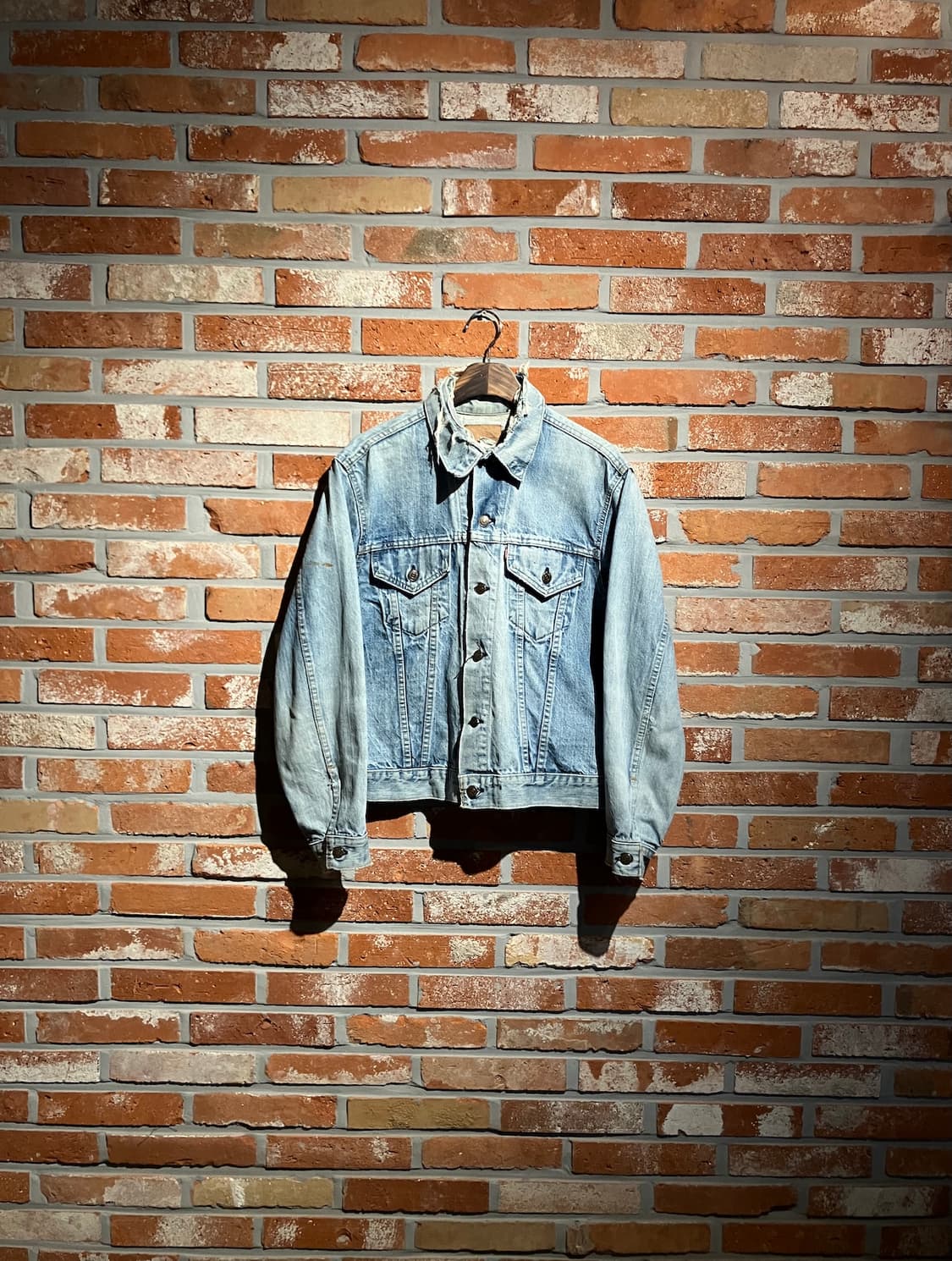 80s USA 빈티지 리바이스 70505 3세대 데님 자켓 상품이미지1