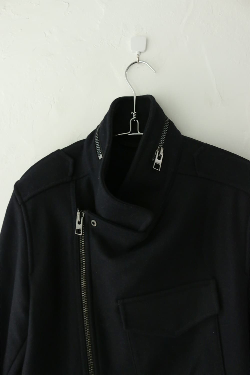 올세인츠 사선 울 집업 자켓  상품이미지4