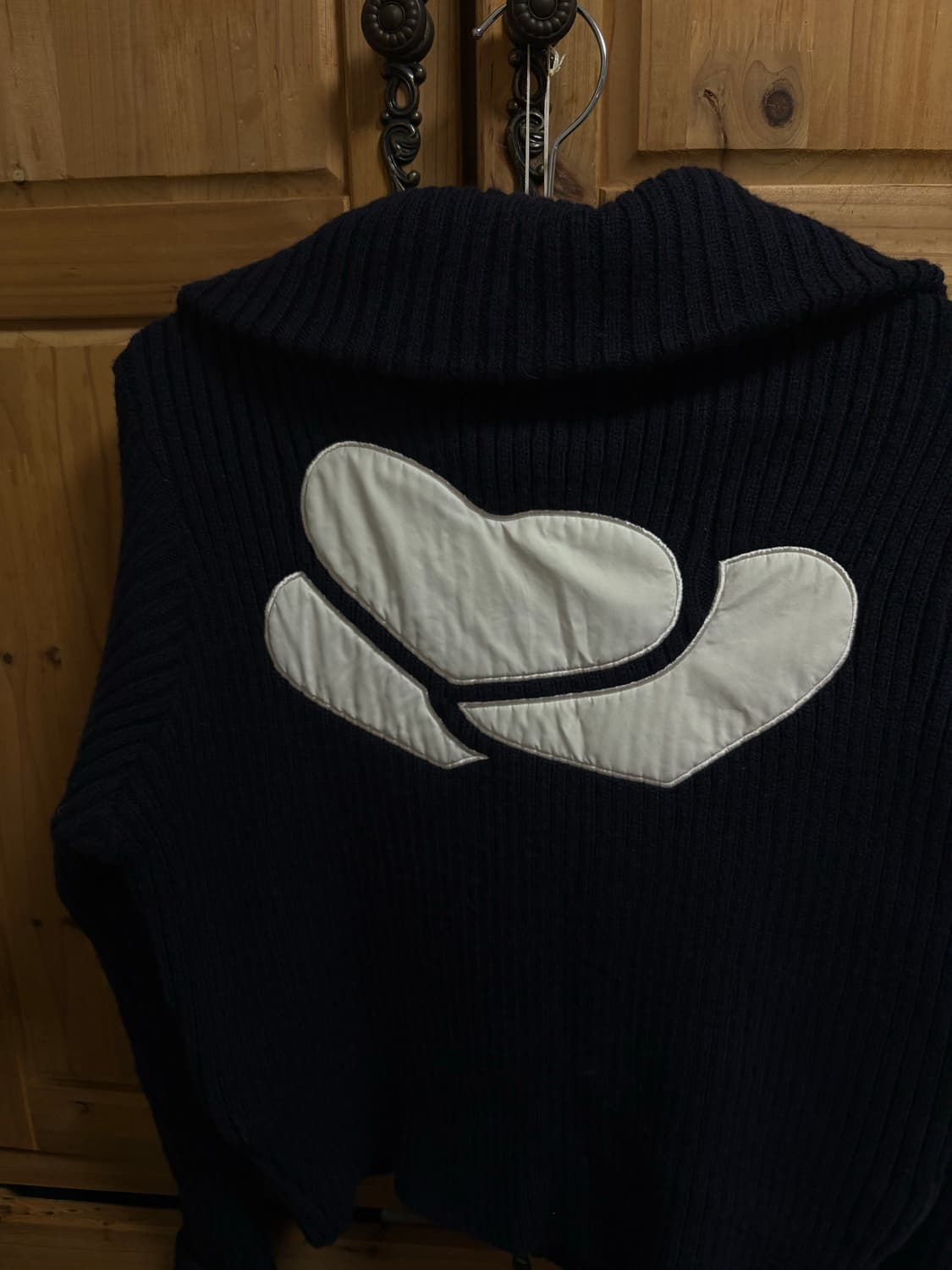 썬러브 패딩니트가디건 상품이미지4