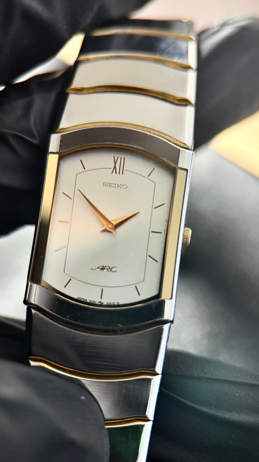 80’s 세이코 빈티지 아크 폴리싱 드레스 시계 상품이미지1