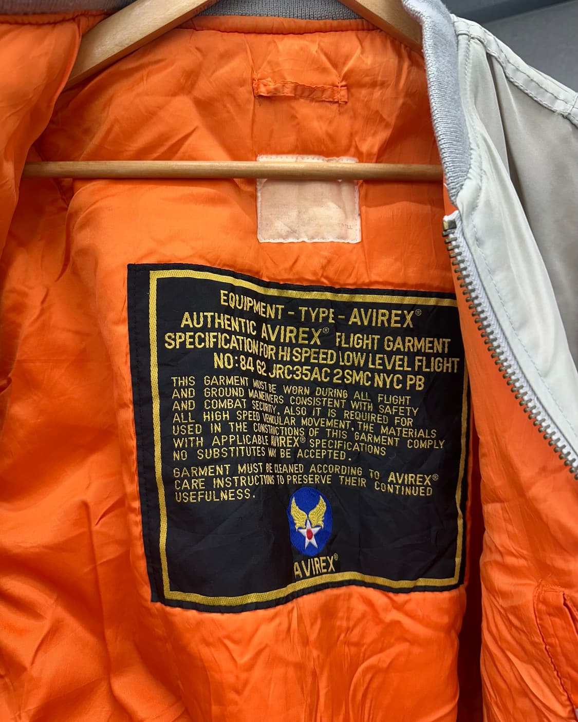 (S)ALPHA 항공 점퍼-M1389 상품이미지6