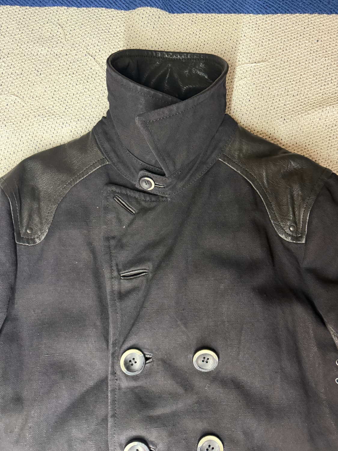 빨 질레리 가죽 피코트 (made in italy) 상품이미지3