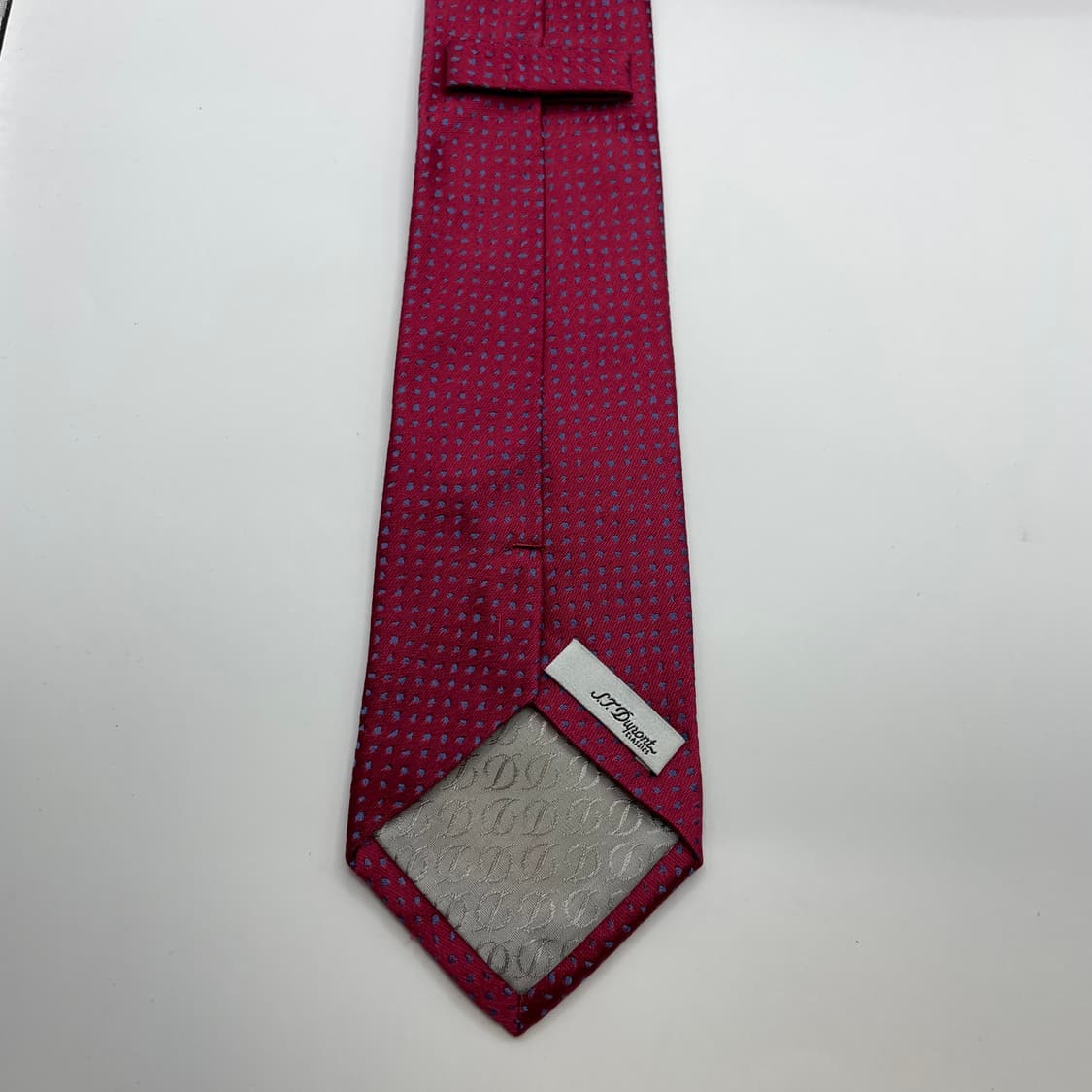 634) (S.T DUPONT) 듀퐁 패턴 넥타이 상품이미지2