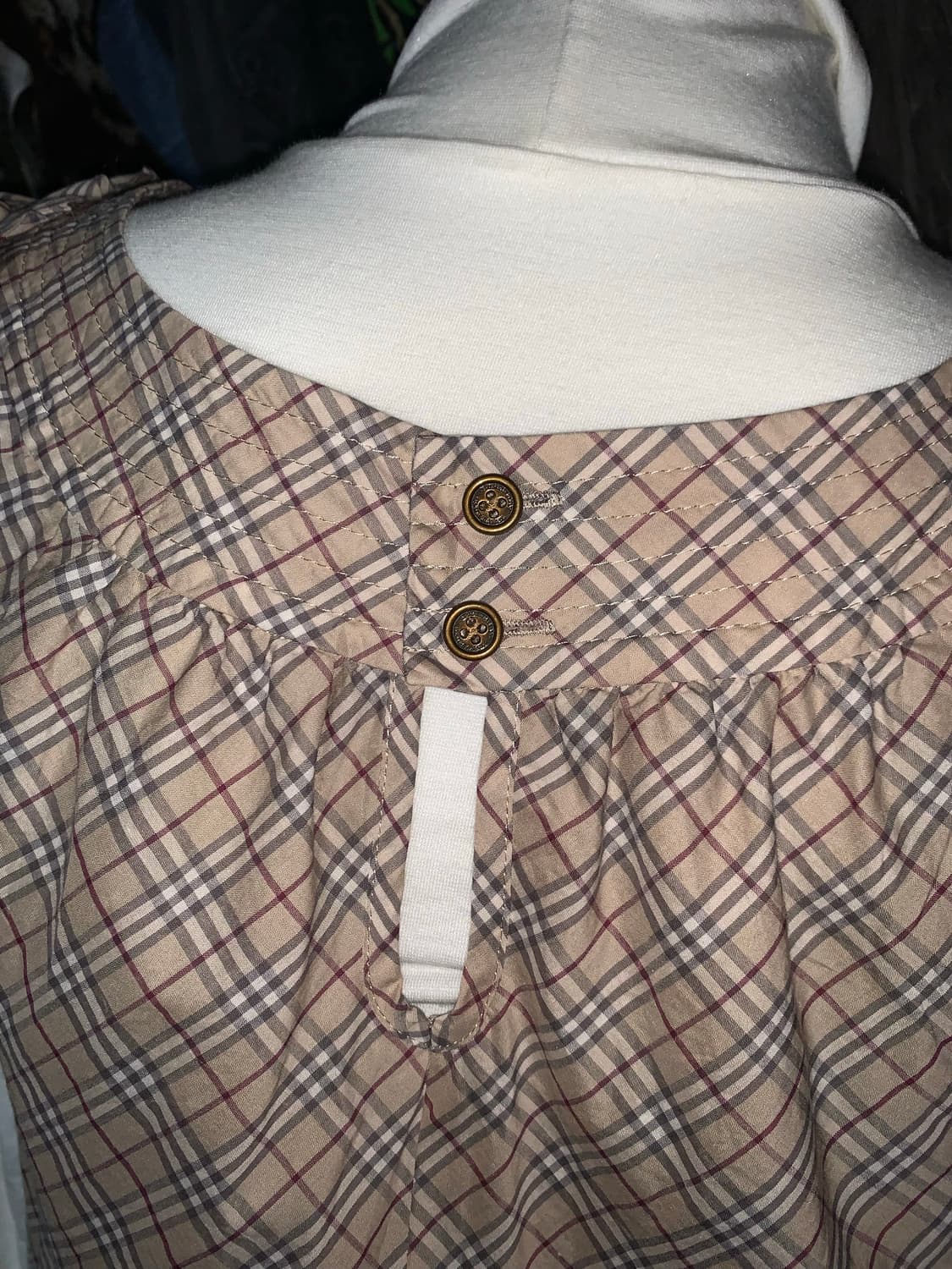 버버리 블루라벨 프릴 원피스 상품이미지3