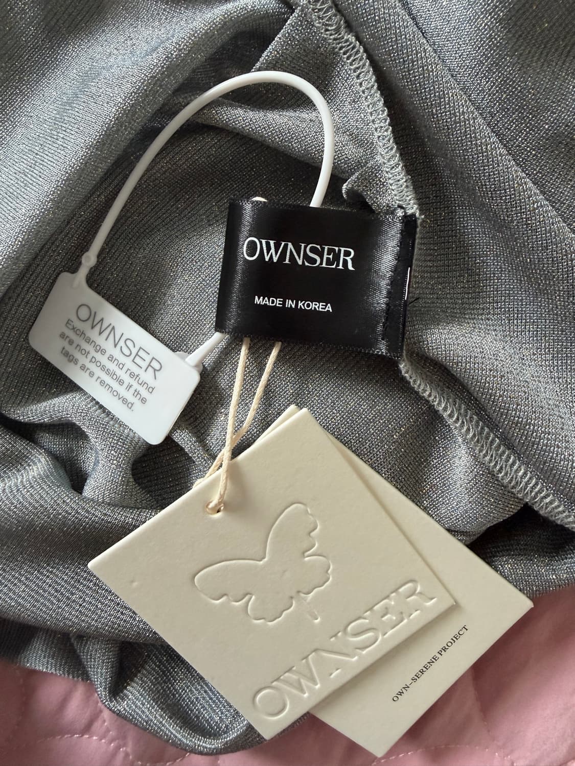 OWNSER 오운서 나시 Ethnic Pearl Halter neck  상품이미지2