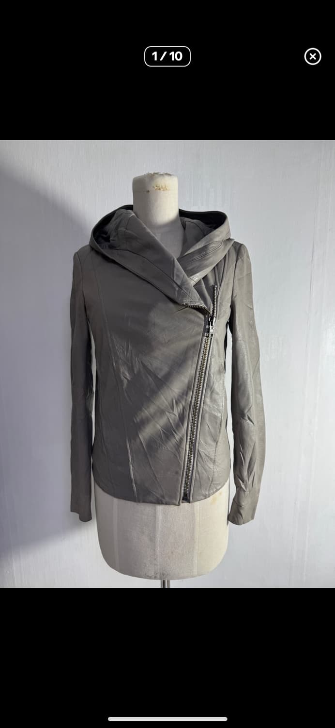 헬무트랭 램스킨 레더 자켓 상품이미지1