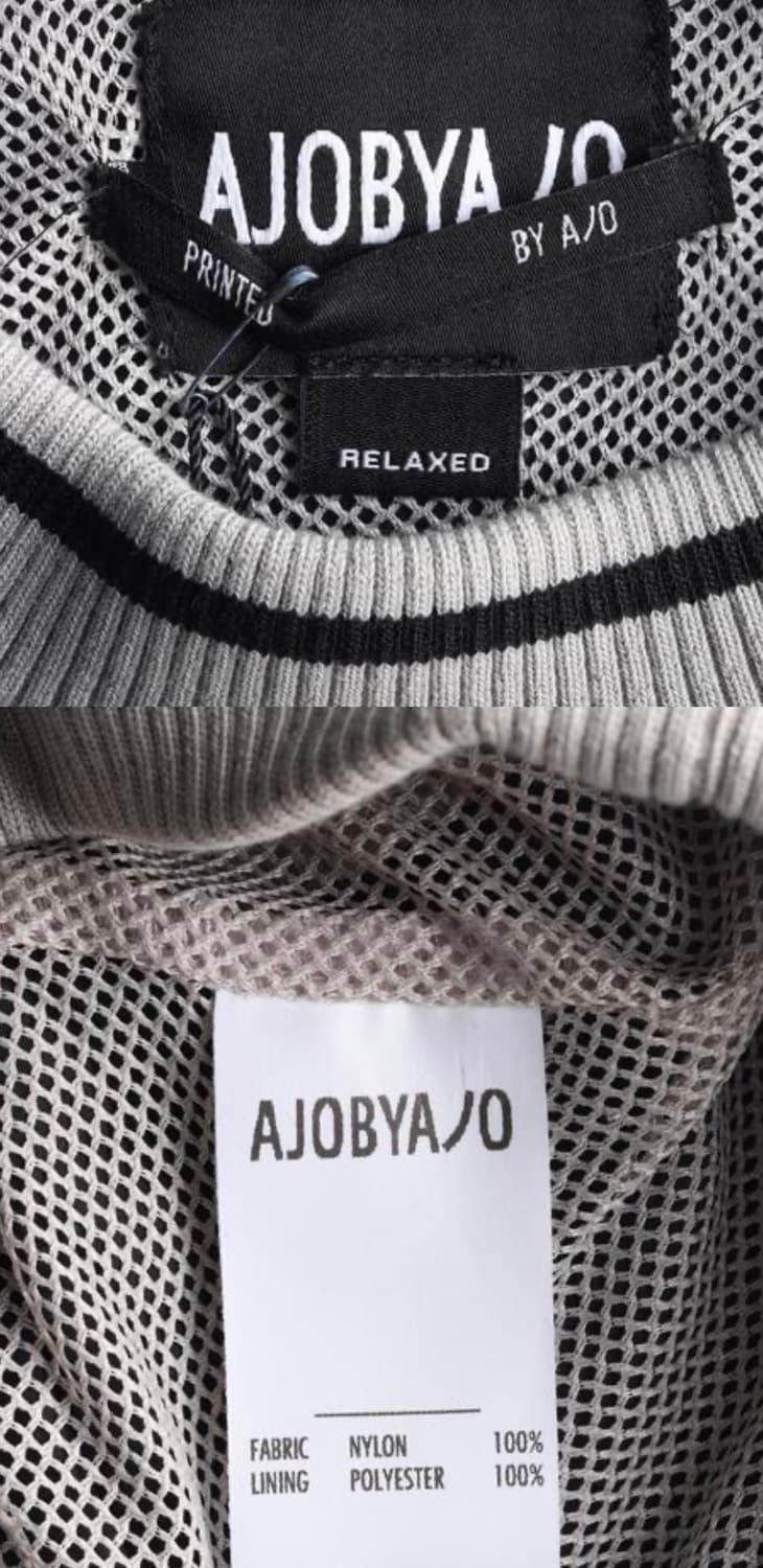 아조바이아조 나일론 스웨트셔츠 엑스라지 상품이미지3