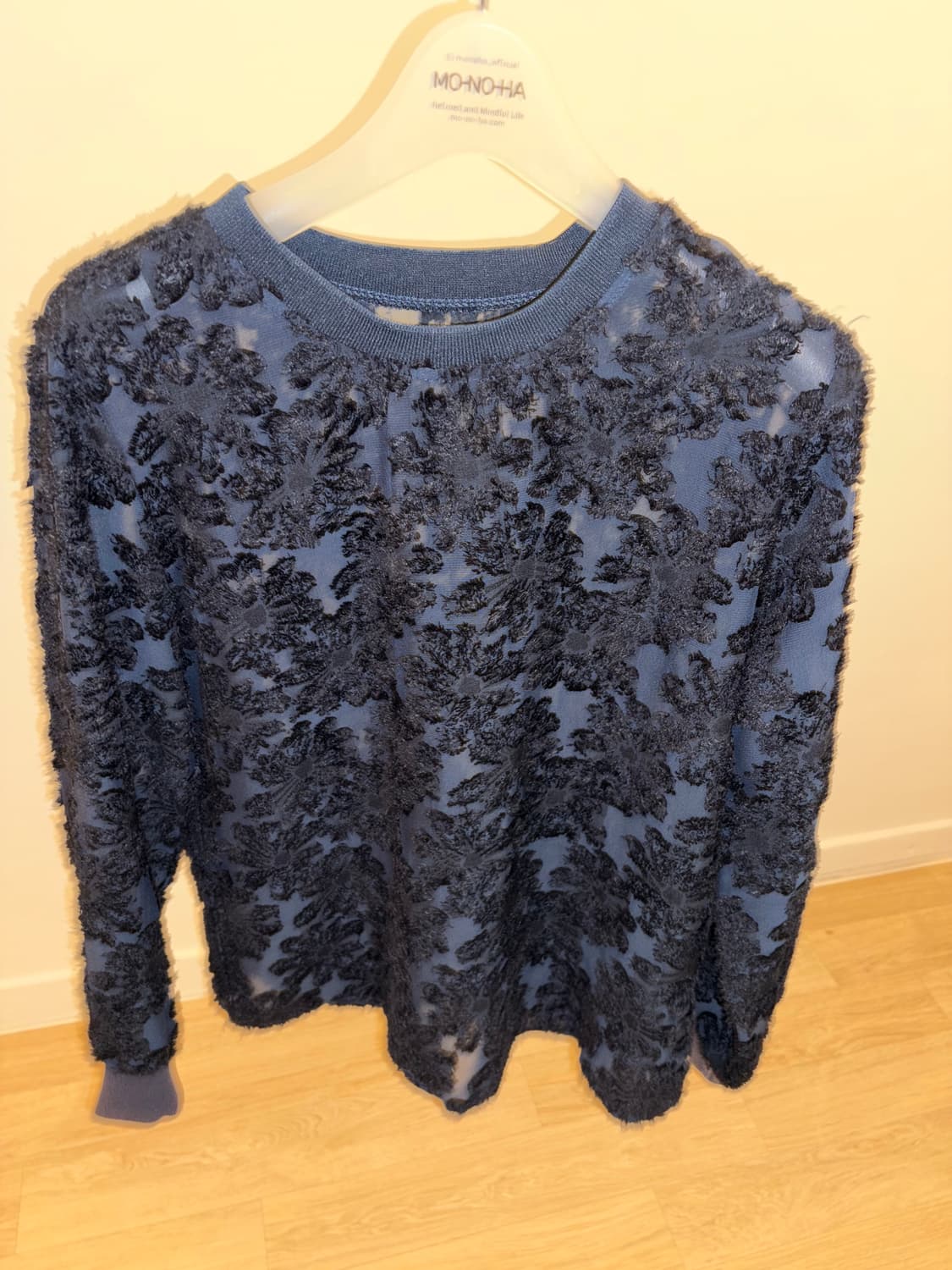 네이비 플라워 슬리브리스  (teak,cos,arket) 상품이미지7