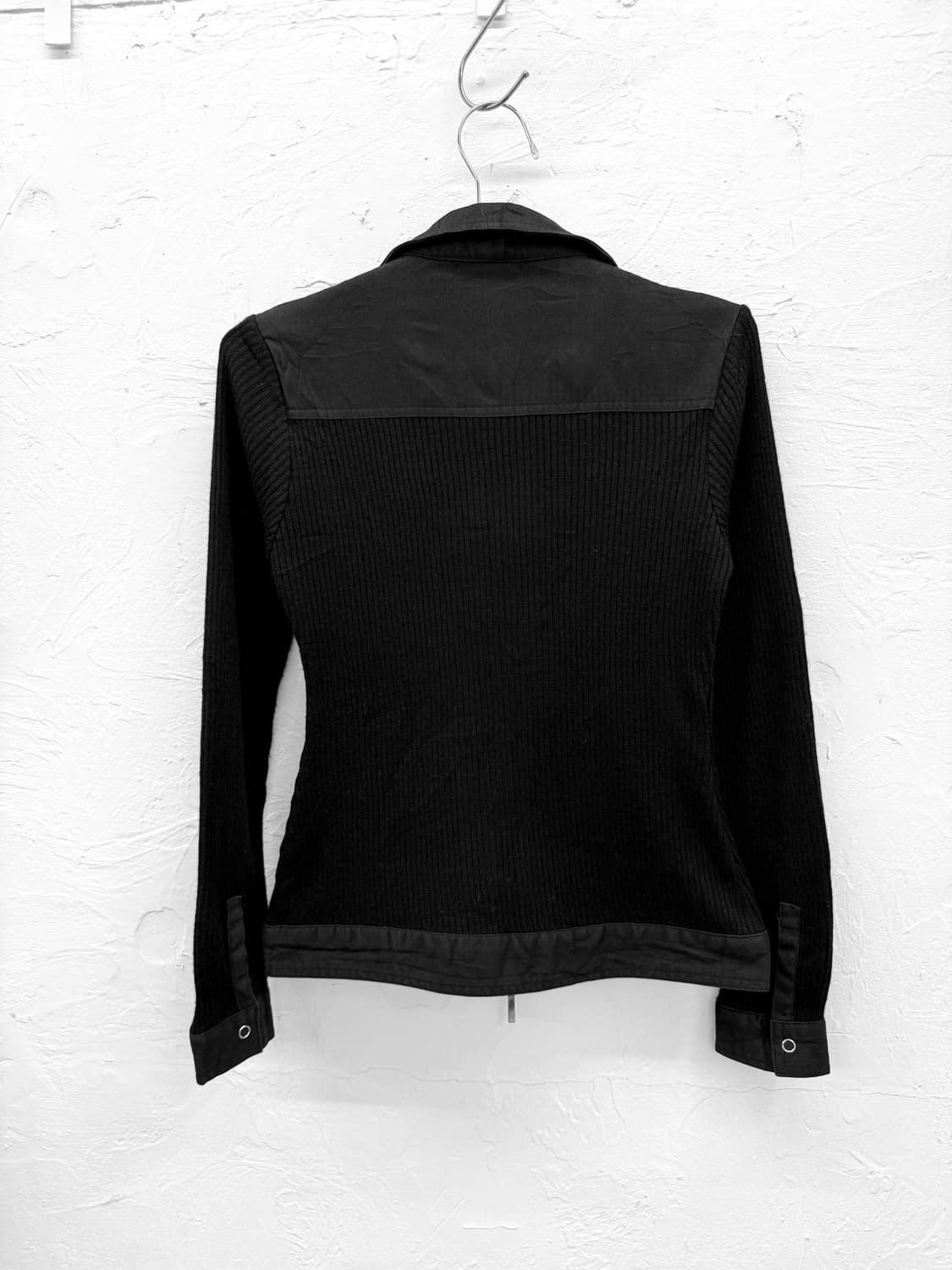 pas a pas 하이넥 투웨이 니트집업 상품이미지5