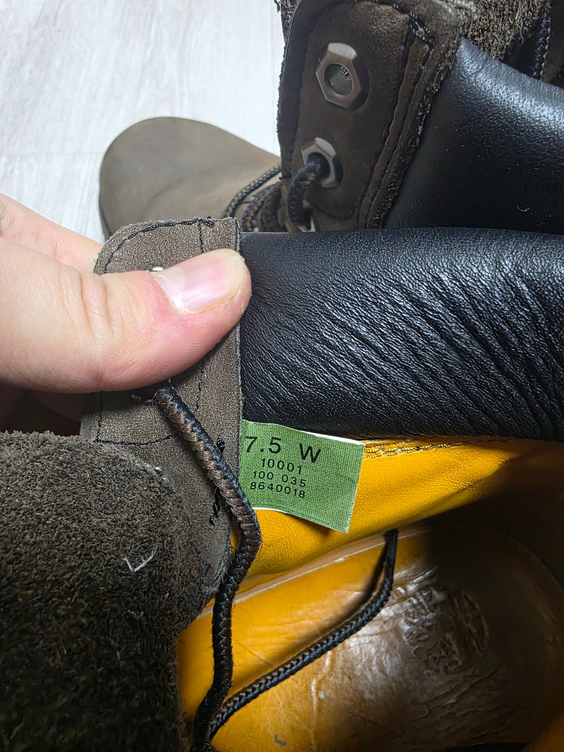 [255~260]팀버랜드 6인치 워터프루프 프리미엄 브라운 워커 상품이미지9