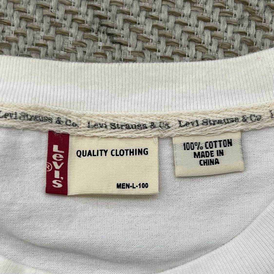 리바이스 로고프린팅 반팔티 r3366 상품이미지7