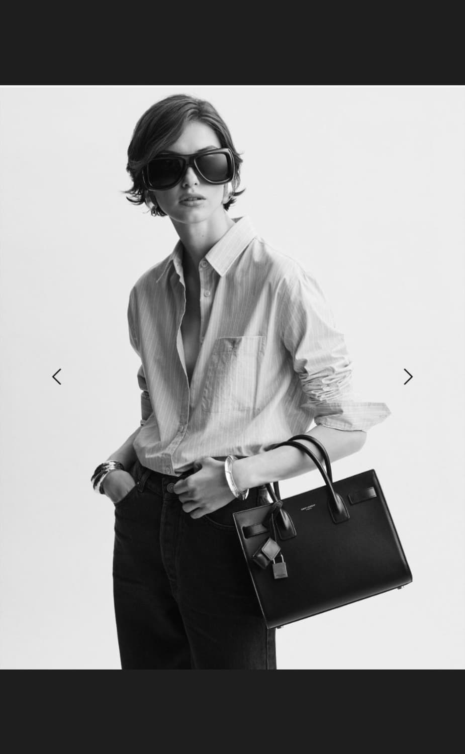 생로랑 삭드쥬르 베이비백 (정품) 상품이미지10