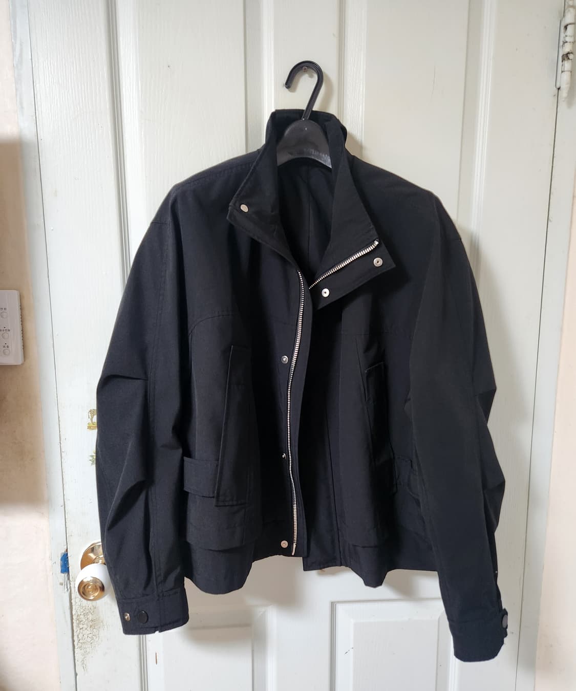 23SS 솔리드옴므 블랙 쉘파카 자켓 48 상품이미지1