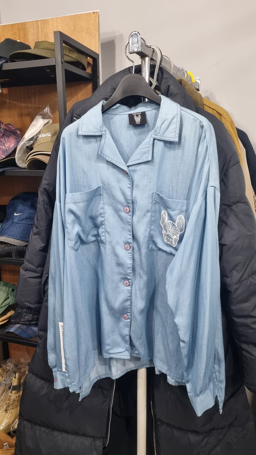 (라이프워크) 레이디 라독 데님셔츠 프리 상태매우좋음 상품이미지1