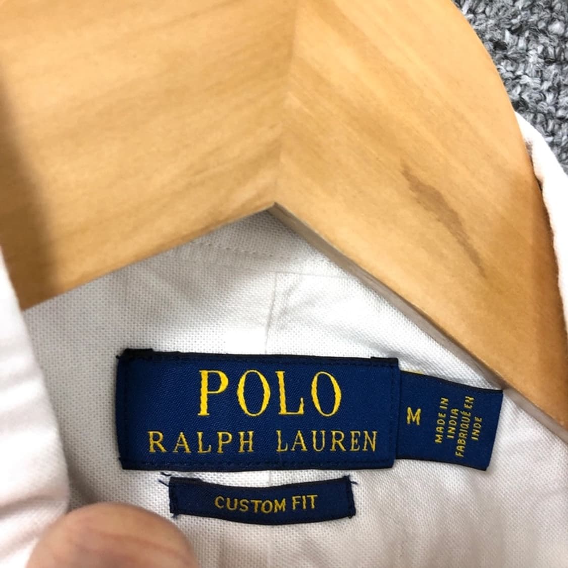 폴로 정품 화이트셔츠 클래식핏 상품이미지4