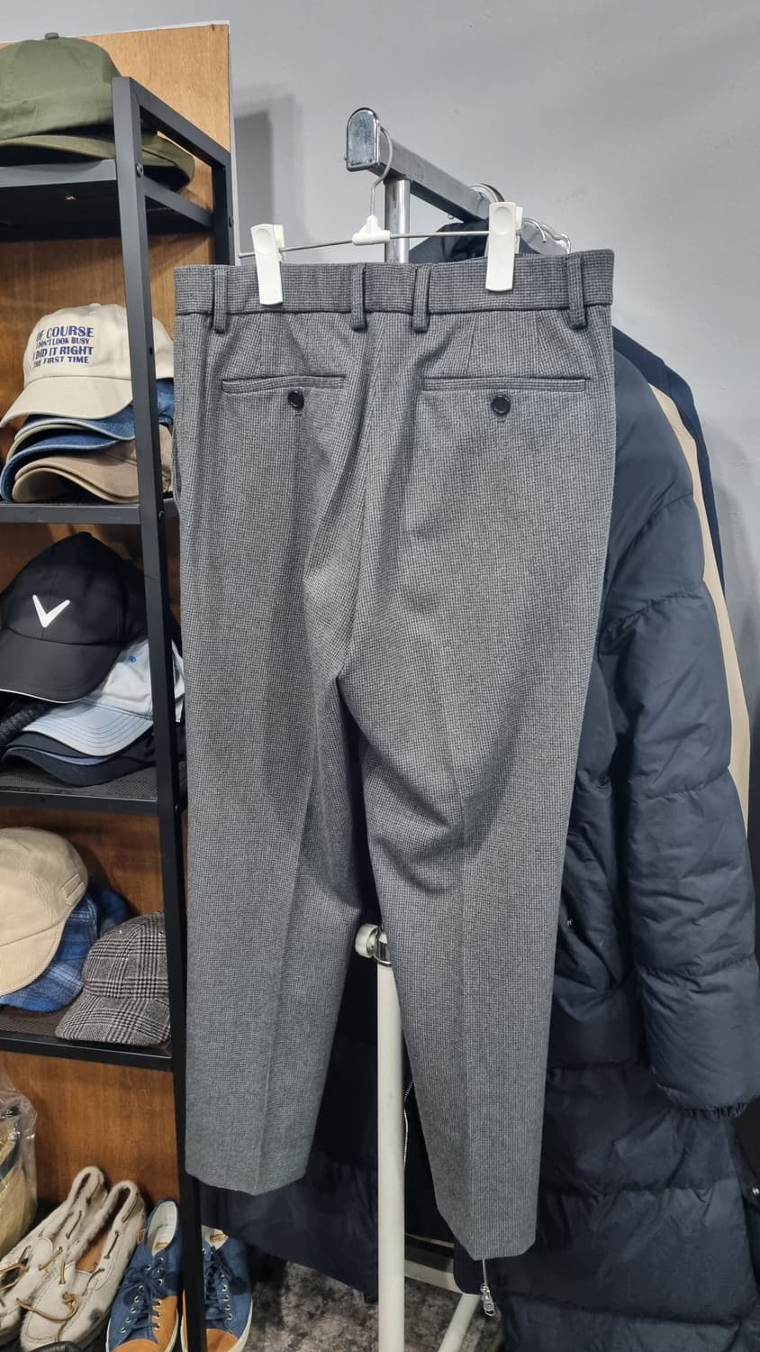 한섬)) 클럽모나코 남성용 모혼방 슬림핏 슬랙스 30~31 상태매우좋음 상품이미지2