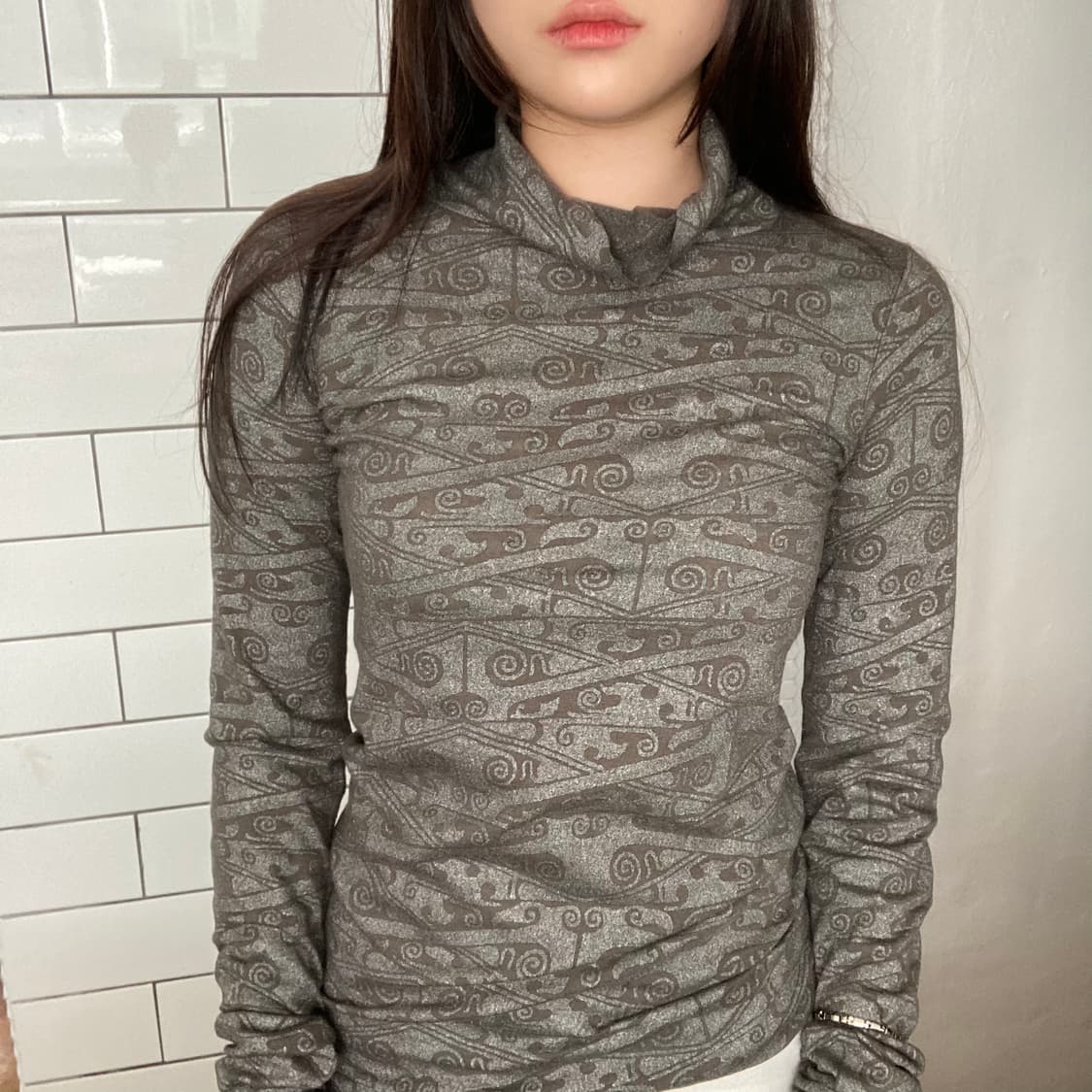 릭오웬스 터틀넥 드레이프 슬리브리스  상품이미지3